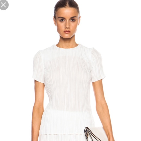 Zimmermann Tops - Zimmerman riot scrunch cotton blend tea